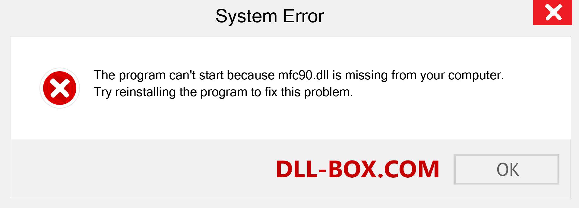  mfc90.dll file is missing?. Download for Windows 7, 8, 10 - Fix  mfc90 dll Missing Error on Windows, photos, images